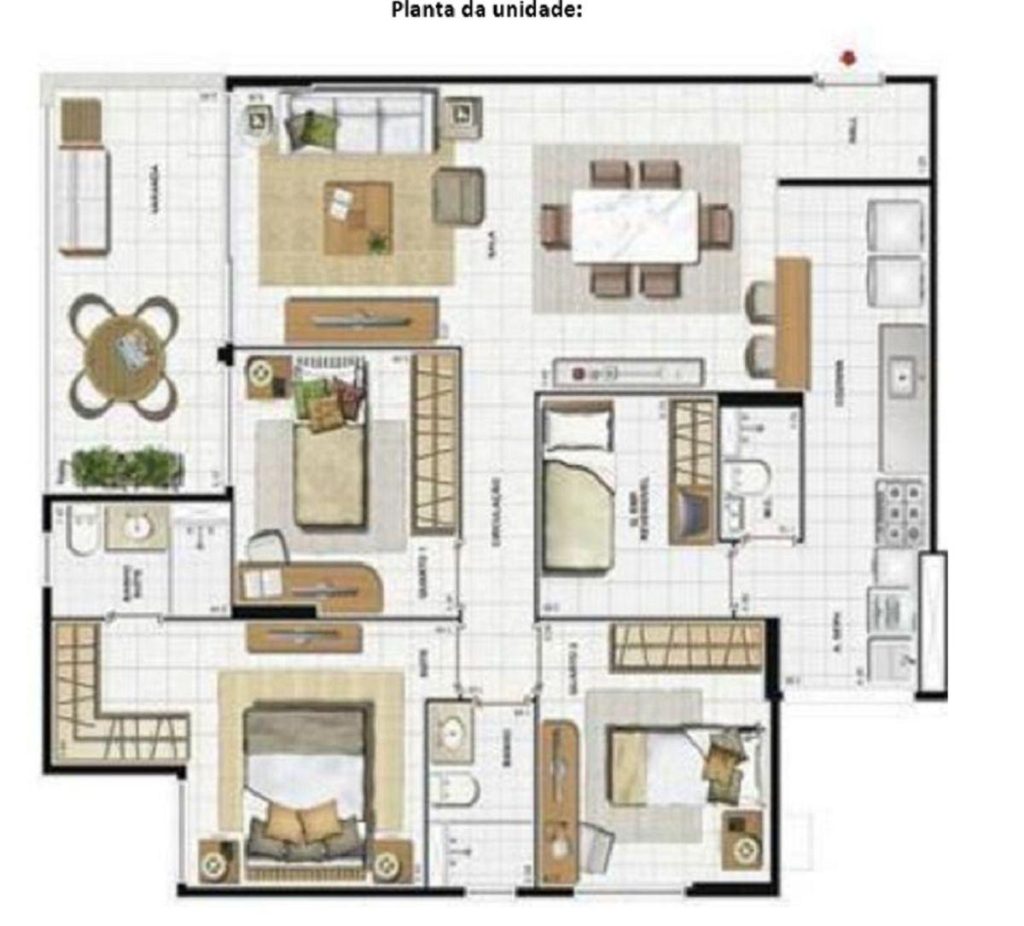 Cidade Jardim – Reserva Jardim – 3 qts – 110,52m² – R$1.150.000,00