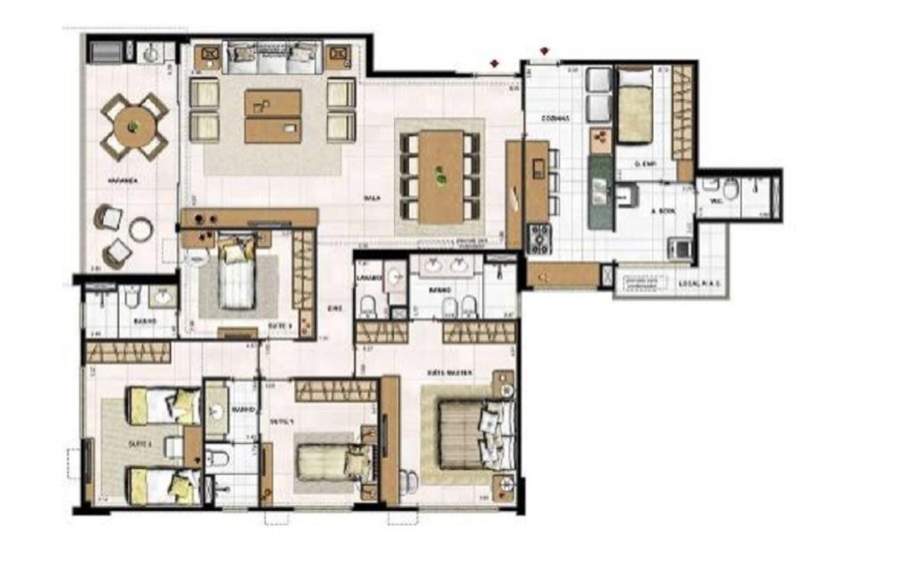 Cidade Jardim – Majestic – 3 suítes – 166 m² – R$1.940.000,00