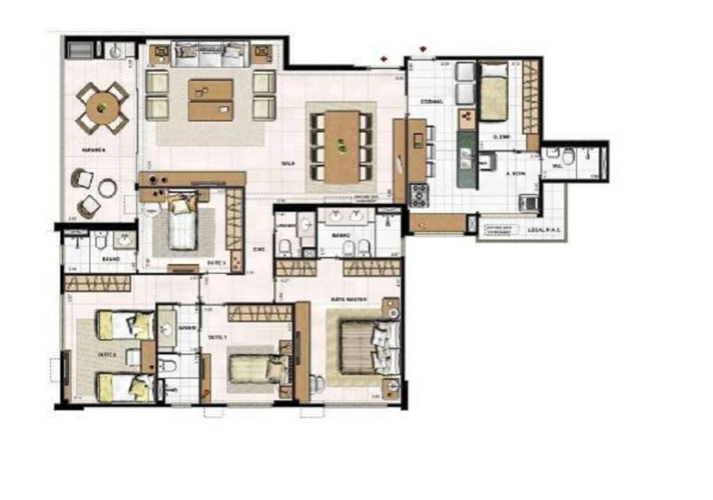 Cidade Jardim – Majestic – 4 suítes – 166 m² – R$1.790.000,00
