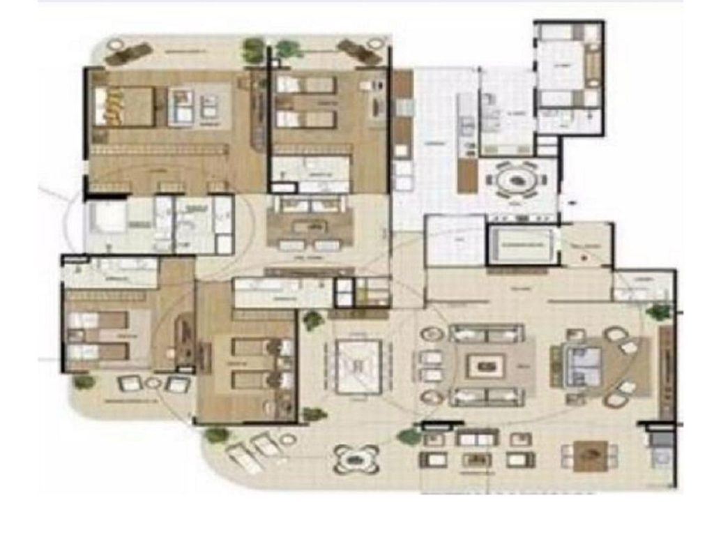 Barra da Tijuca – Península – Saint Barth – 4 suítes – 366 m²