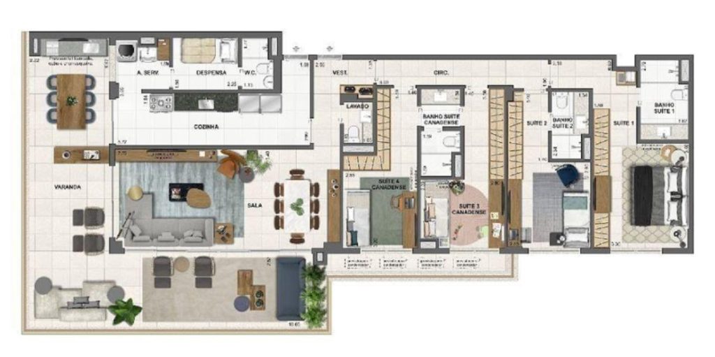 Barra da Tijuca – Wave By Yoo – 4 suítes – 199,97m² – R$7.900.000,00